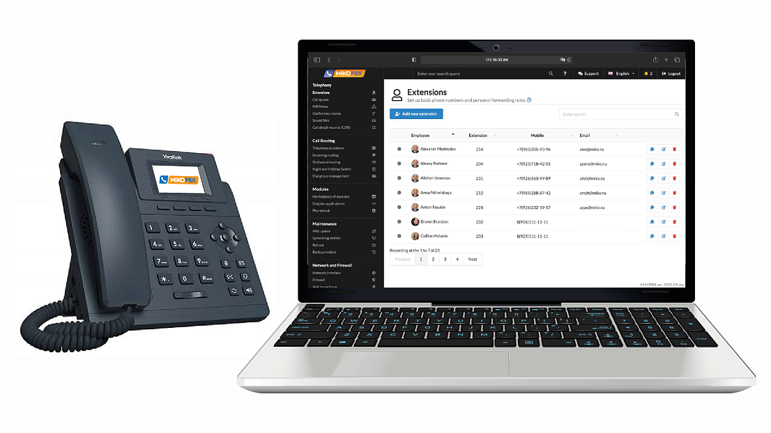 MikoPBX - ip telephony for small businesses